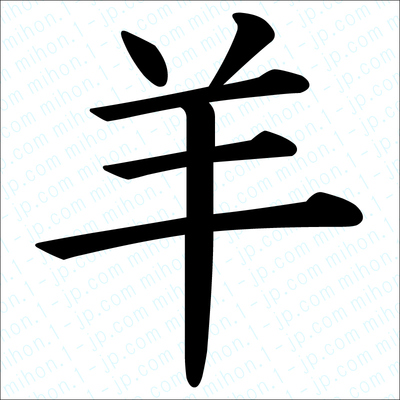 羊 の つく 漢字